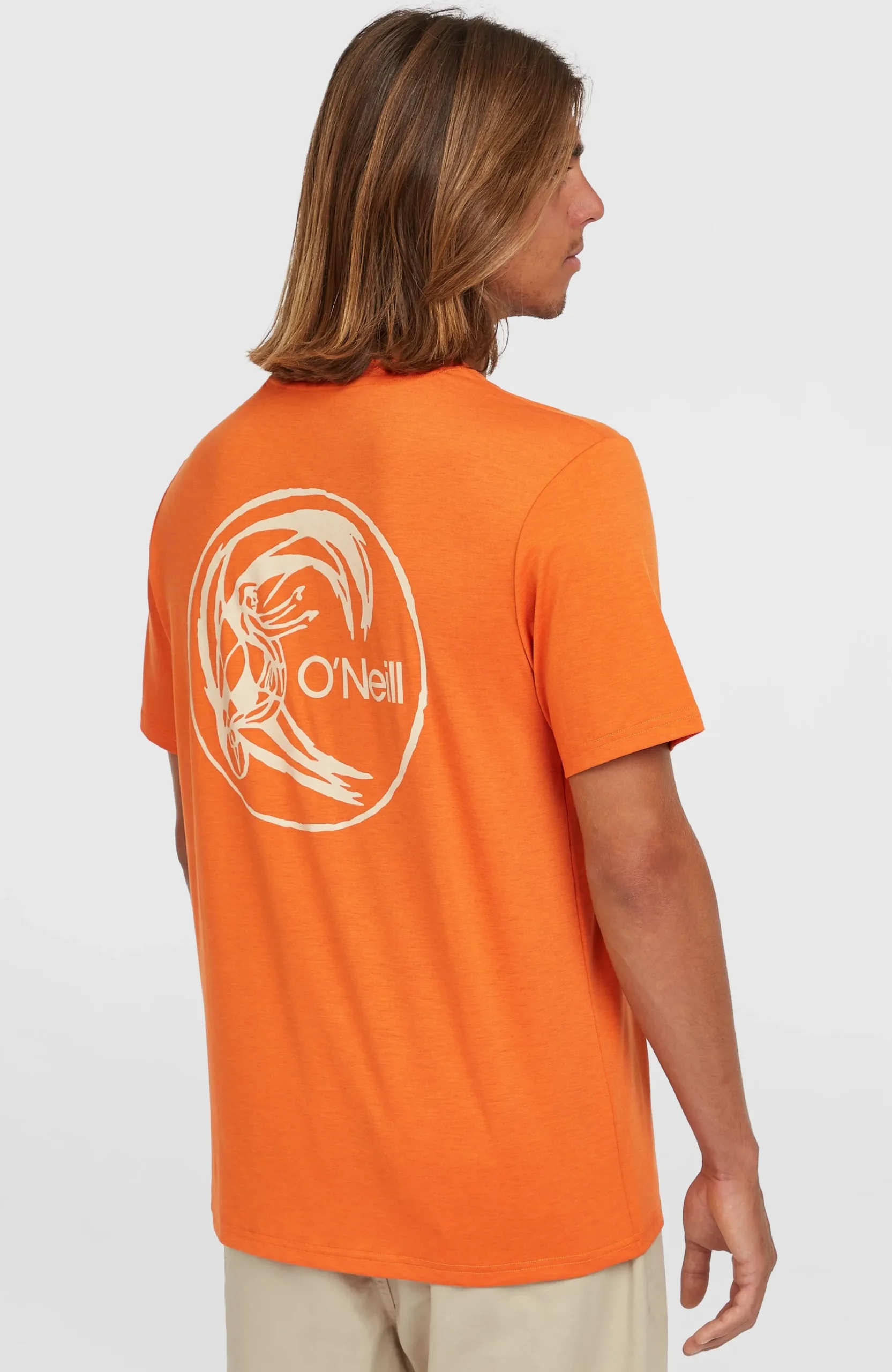 Homme O'Neill T-Shirts|Protection Anti-Uv-HommesT-shirt O'Riginals Hybrid| Orange