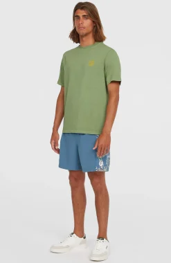 Homme O'Neill T-Shirts|Protection Anti-Uv-HommesT-shirt O'Riginals Morning Star| Vert