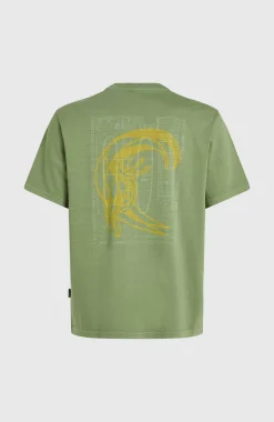 Homme O'Neill T-Shirts|Protection Anti-Uv-HommesT-shirt O'Riginals Morning Star| Vert