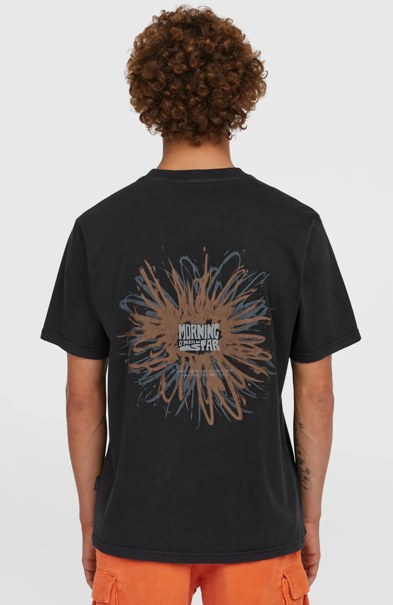 Homme O'Neill T-Shirts|Protection Anti-Uv-HommesT-shirt O'Riginals Morning Star| Noire