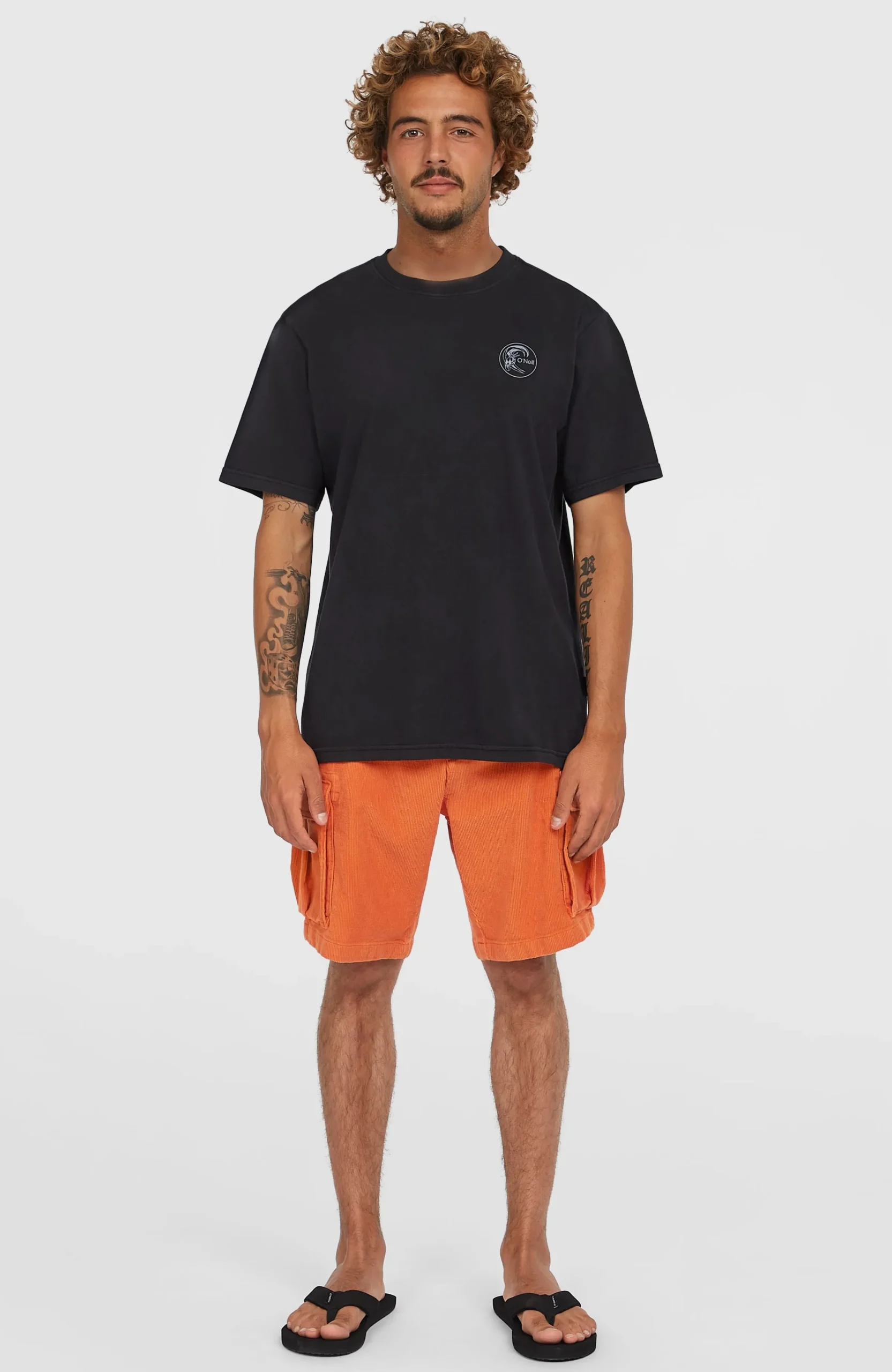 Homme O'Neill T-Shirts|Protection Anti-Uv-HommesT-shirt O'Riginals Morning Star| Noire