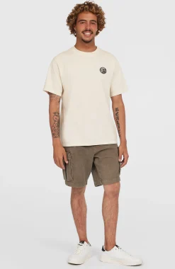 Homme O'Neill T-Shirts|Protection Anti-Uv-HommesT-shirt O'Riginals 70s Graphic| Beige
