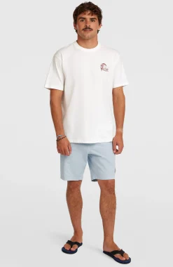 Homme O'Neill T-Shirts|Protection Anti-Uv-HommesT-shirt O'Riginals 70s Graphic| Blanc