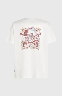 Homme O'Neill T-Shirts|Protection Anti-Uv-HommesT-shirt O'Riginals 70s Graphic| Blanc
