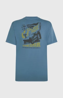Homme O'Neill T-Shirts|Protection Anti-Uv-HommesT-shirt O'Riginals 70s Graphic| Bleu