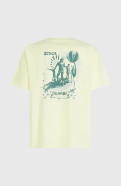 Homme O'Neill T-Shirts|Protection Anti-Uv-HommesT-shirt O'Riginals 70s Graphic| Jaune