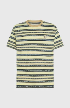 Homme O'Neill T-Shirts|Protection Anti-Uv-HommesT-shirt O'Riginals Stripe| Jaune