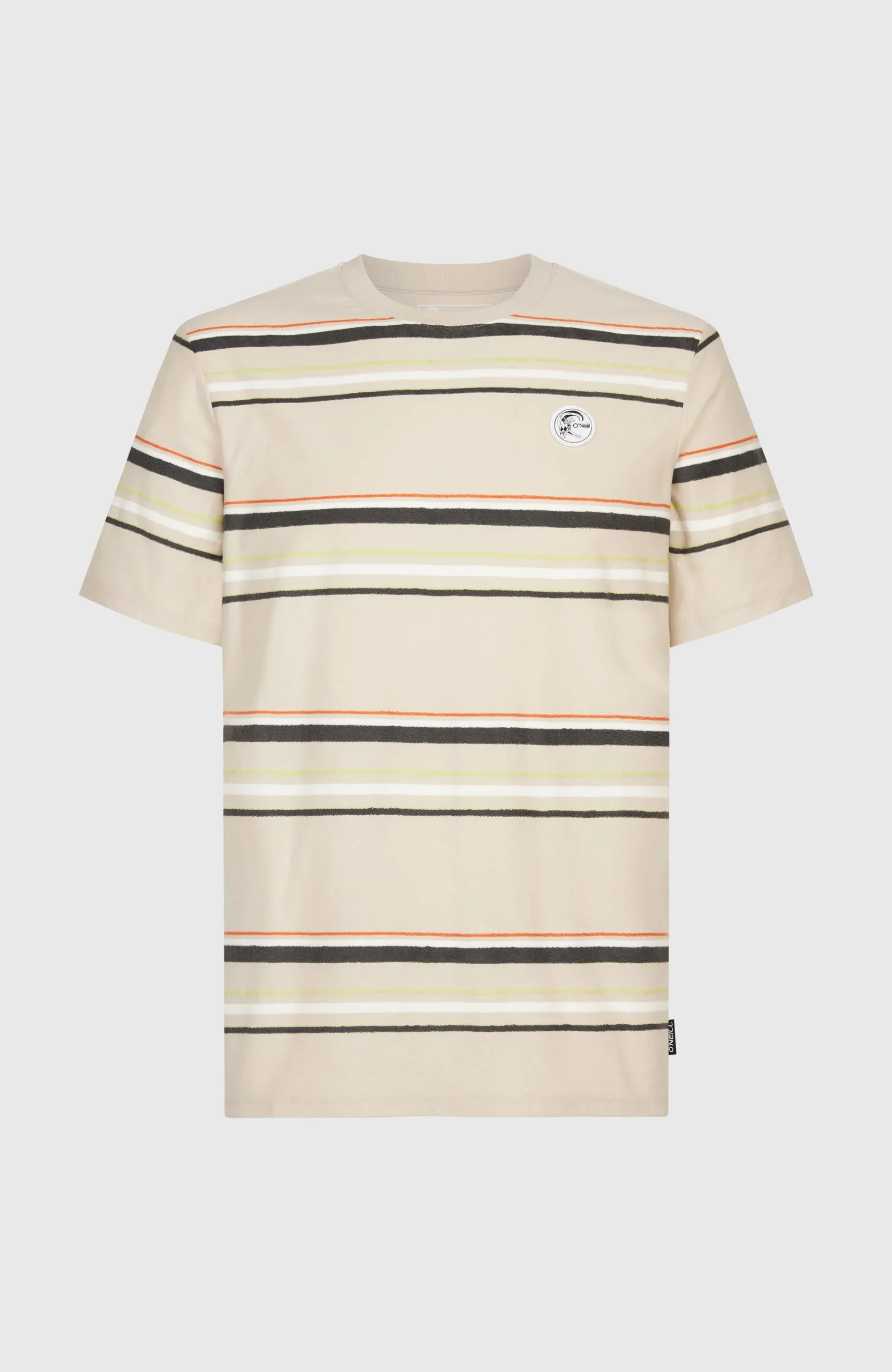 Homme O'Neill T-Shirts|Protection Anti-Uv-HommesT-shirt O'Riginals Stripe| Beige
