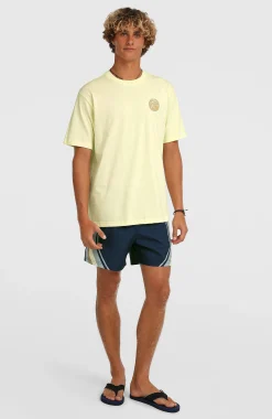 Homme O'Neill T-Shirts|Protection Anti-Uv-HommesT-shirt O'Riginals Surf Shop| Jaune