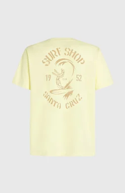 Homme O'Neill T-Shirts|Protection Anti-Uv-HommesT-shirt O'Riginals Surf Shop| Jaune