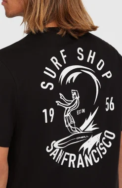 Homme O'Neill T-Shirts|Protection Anti-Uv-HommesT-shirt O'Riginals Surf Shop| Noire