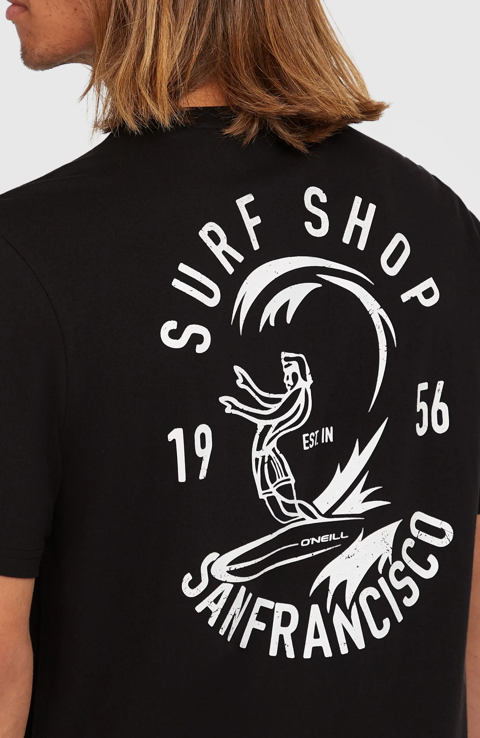 Homme O'Neill T-Shirts|Protection Anti-Uv-HommesT-shirt O'Riginals Surf Shop| Noire