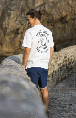 Homme O'Neill T-Shirts|Protection Anti-Uv-HommesT-shirt O'Riginals Surf Shop| Blanc