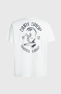 Homme O'Neill T-Shirts|Protection Anti-Uv-HommesT-shirt O'Riginals Surf Shop| Blanc