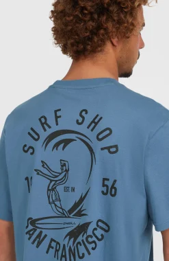 Homme O'Neill T-Shirts|Protection Anti-Uv-HommesT-shirt O'Riginals Surf Shop| Bleu