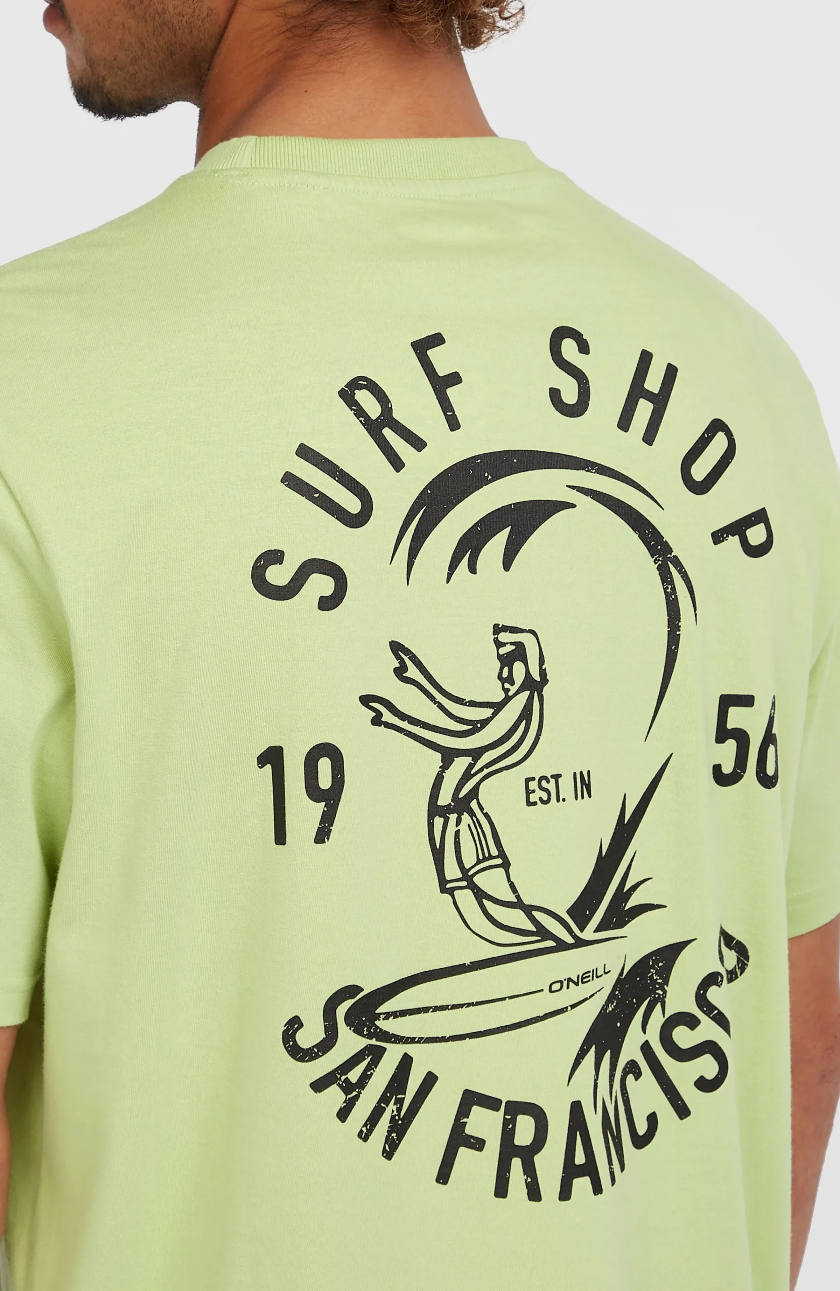Homme O'Neill T-Shirts|Protection Anti-Uv-HommesT-shirt O'Riginals Surf Shop| Vert