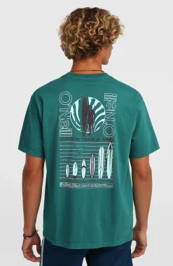 Homme O'Neill T-Shirts|Protection Anti-Uv-HommesT-shirt O'Riginals Vintage Graphic| Vert