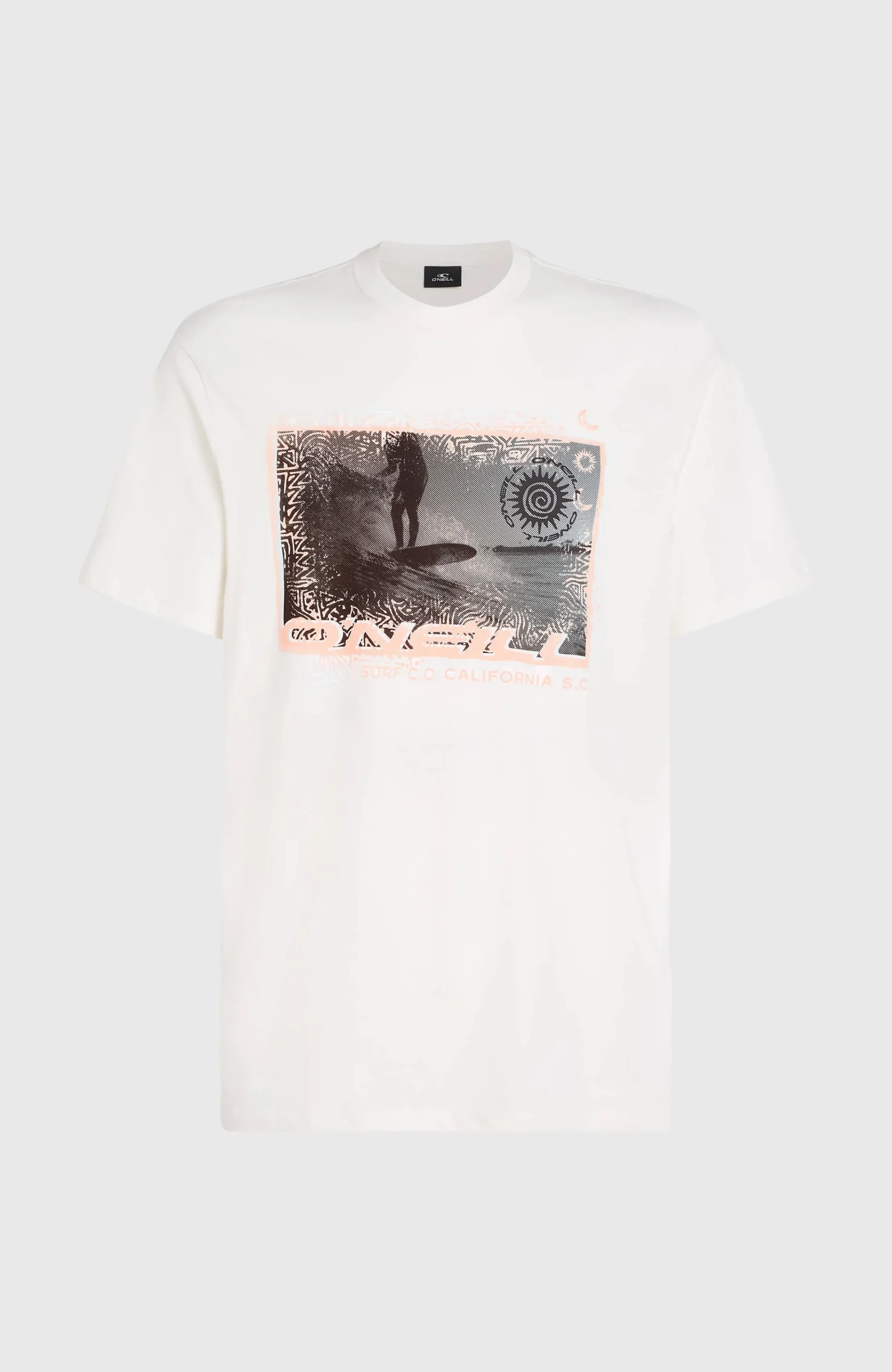 Homme O'Neill T-Shirts|Protection Anti-Uv-HommesT-shirt Photo Print| Blanc