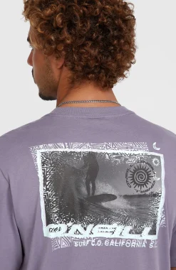 Homme O'Neill T-Shirts|Protection Anti-Uv-HommesT-shirt Photo Print| Violet