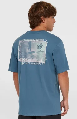 Homme O'Neill T-Shirts|Protection Anti-Uv-HommesT-shirt Photo Print| Bleu
