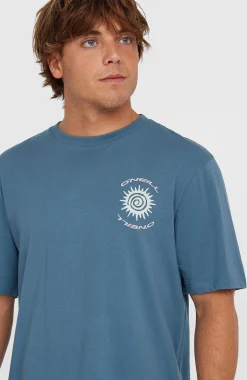 Homme O'Neill T-Shirts|Protection Anti-Uv-HommesT-shirt Photo Print| Bleu