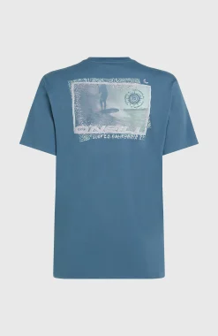 Homme O'Neill T-Shirts|Protection Anti-Uv-HommesT-shirt Photo Print| Bleu