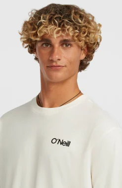 Homme O'Neill T-Shirts|Protection Anti-Uv-HommesT-shirt Polygiene Cotton Graphic| Blanc