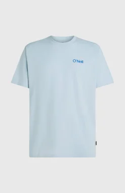 Homme O'Neill T-Shirts|Protection Anti-Uv-HommesT-shirt Polygiene Cotton Graphic| Bleu