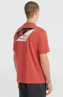 Homme O'Neill T-Shirts|Protection Anti-Uv-HommesT-shirt Re-Issue Graphic| Rouge
