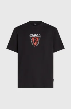 Homme O'Neill T-Shirts|Protection Anti-Uv-HommesT-shirt Re-Issue Graphic| Noire