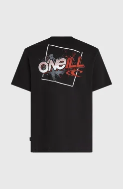 Homme O'Neill T-Shirts|Protection Anti-Uv-HommesT-shirt Re-Issue Graphic| Noire