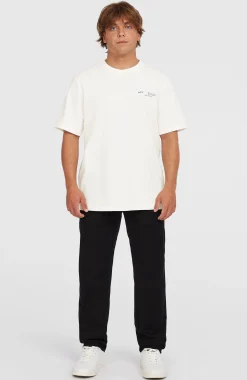 Homme O'Neill T-Shirts|Protection Anti-Uv-HommesT-shirt Retro Back Print| Blanc