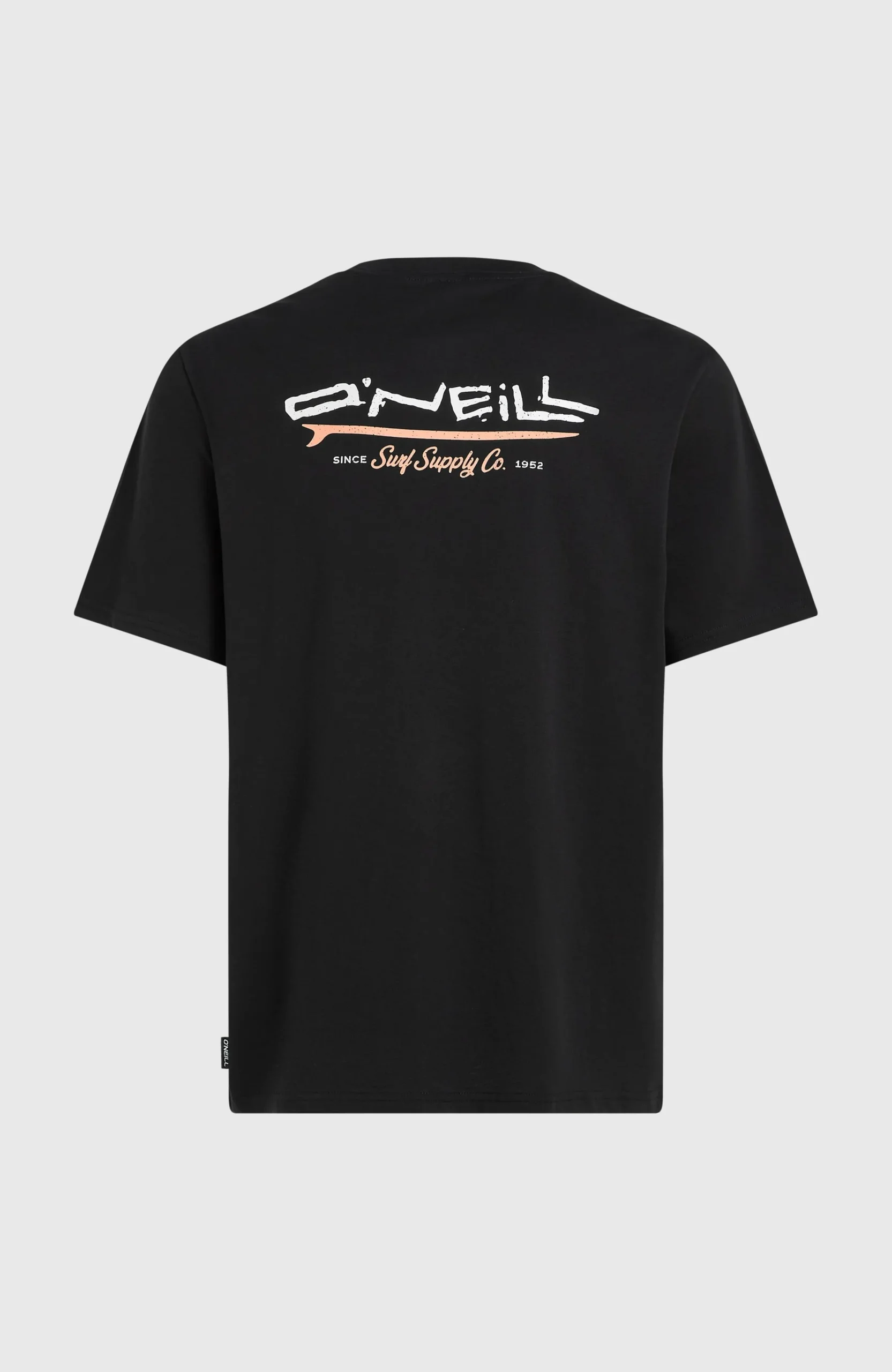 Homme O'Neill T-Shirts|Protection Anti-Uv-HommesT-shirt Retro Back Print| Noire