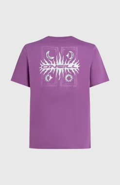Homme O'Neill T-Shirts|Protection Anti-Uv-HommesT-shirt Retro Graphic| Violet
