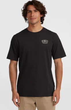 Homme O'Neill T-Shirts|Protection Anti-Uv-HommesT-shirt Small Chest Print| Noire