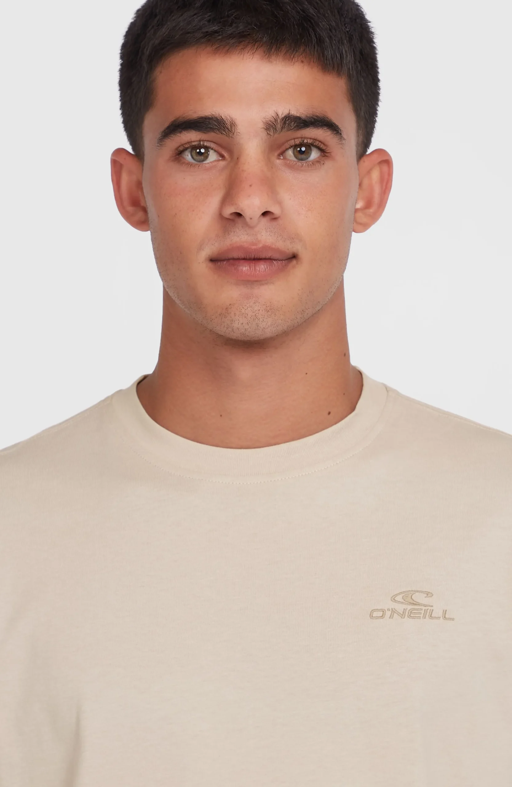 Homme O'Neill T-Shirts|Protection Anti-Uv-HommesT-shirt Small Logo| Beige