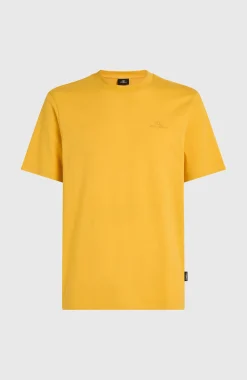 Homme O'Neill T-Shirts|Protection Anti-Uv-HommesT-shirt Small Logo| Jaune