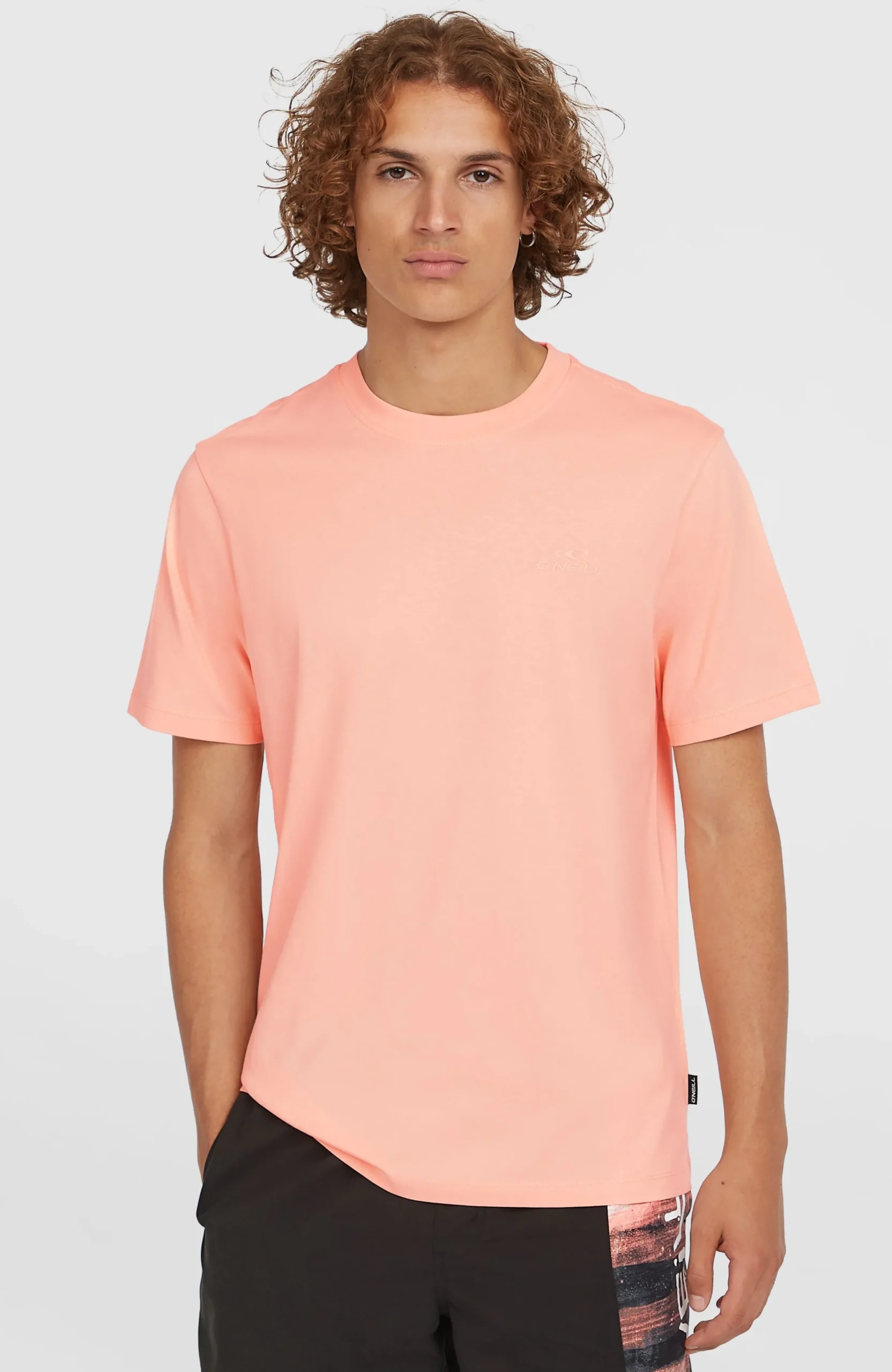 Homme O'Neill T-Shirts|Protection Anti-Uv-HommesT-shirt Small Logo| Rose