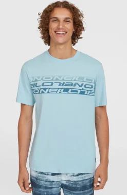 Homme O'Neill T-Shirts|Protection Anti-Uv-HommesT-shirt Stripe| Bleu