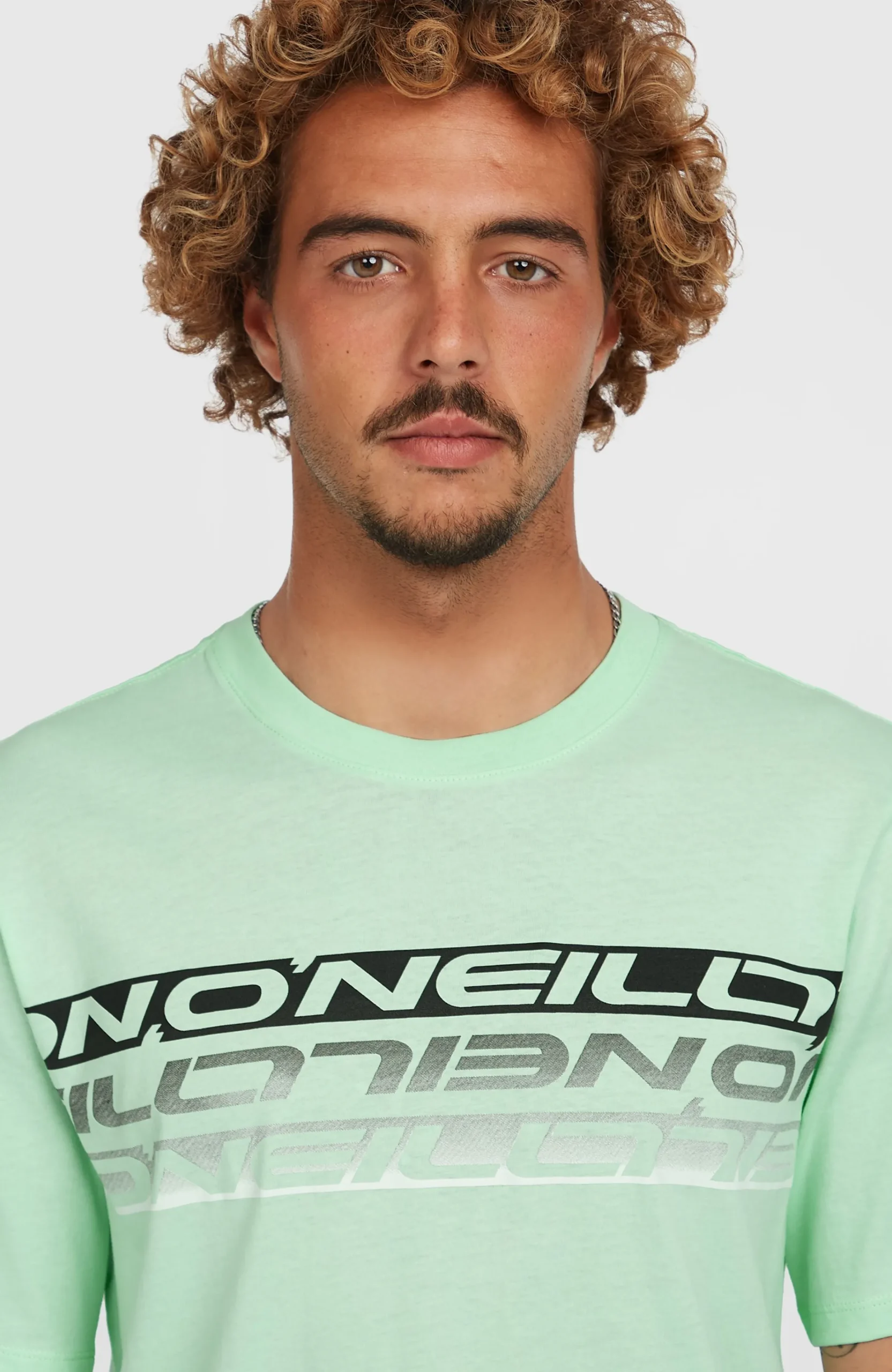 Homme O'Neill T-Shirts|Protection Anti-Uv-HommesT-shirt Stripe| Vert