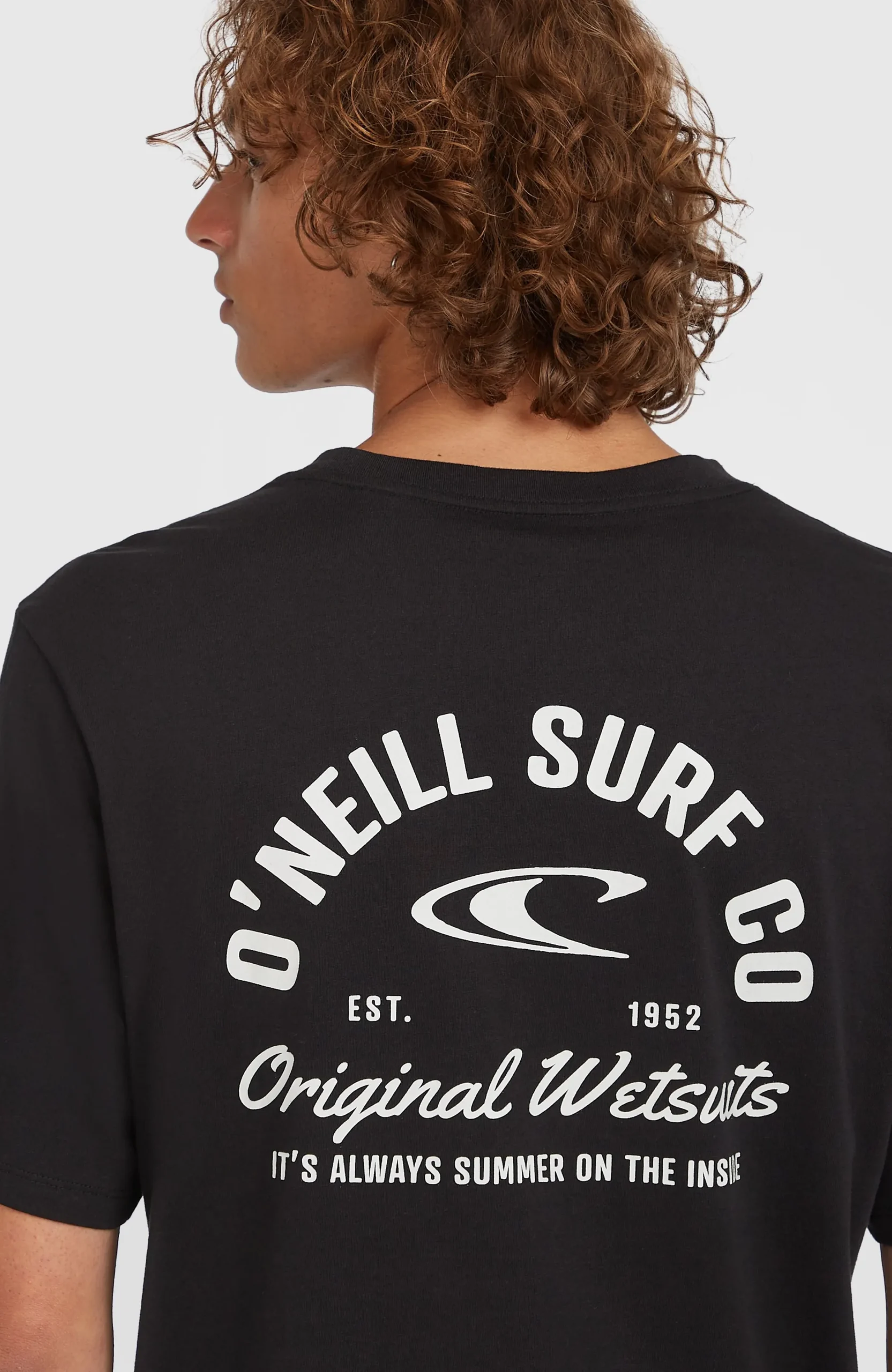 Homme O'Neill T-Shirts|Protection Anti-Uv-HommesT-shirt Surf Co| Noire