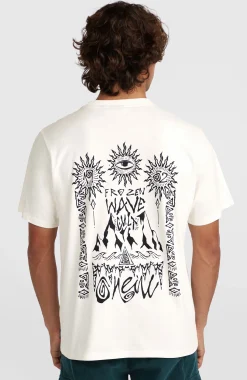Homme O'Neill T-Shirts|Protection Anti-Uv-HommesT-shirt Surf Heroes Graphic| Blanc
