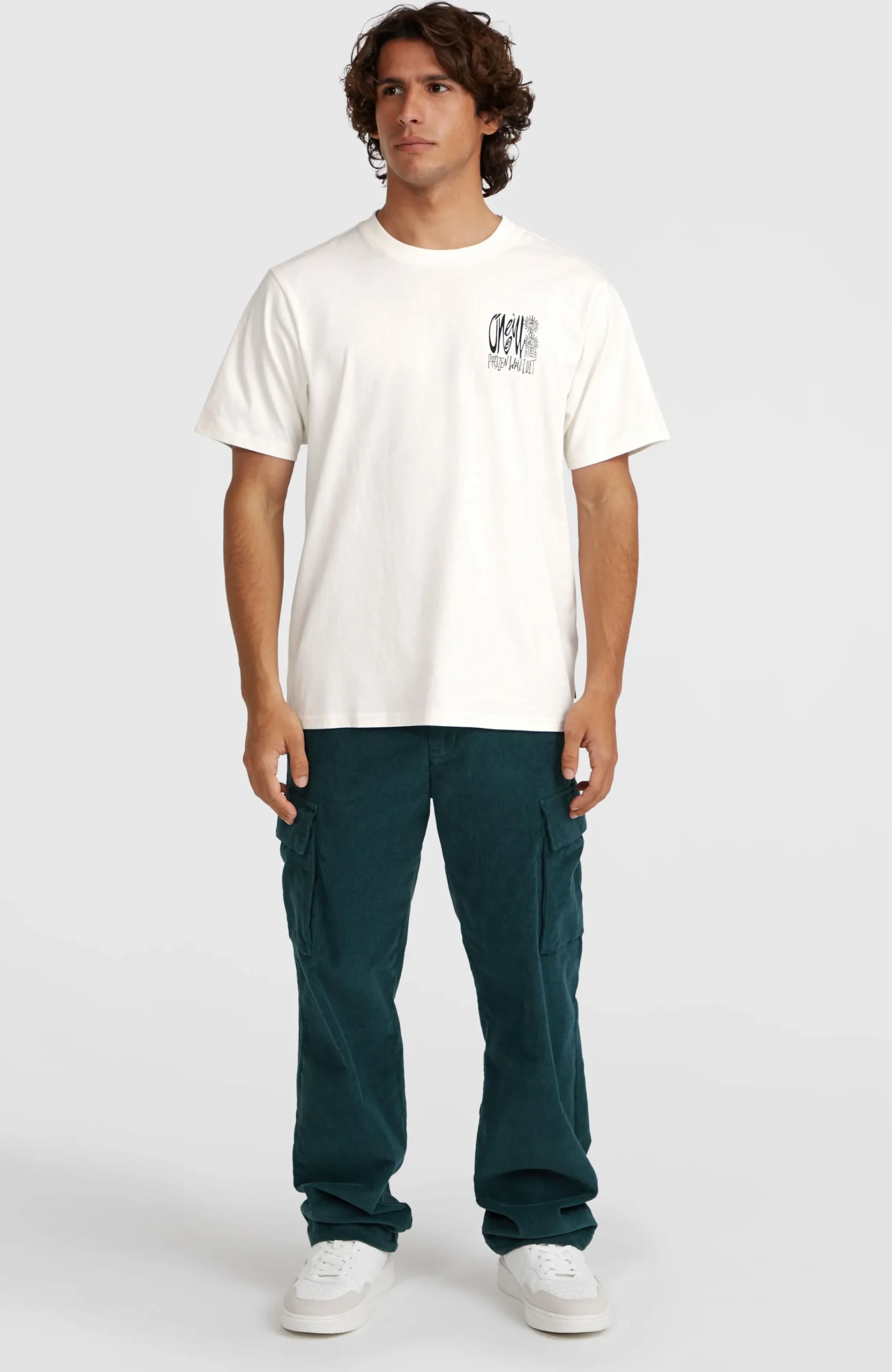 Homme O'Neill T-Shirts|Protection Anti-Uv-HommesT-shirt Surf Heroes Graphic| Blanc