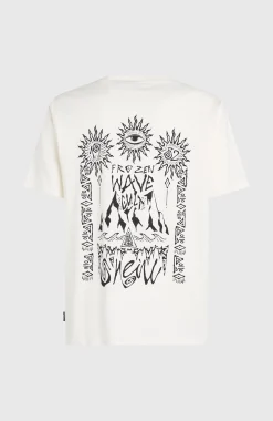 Homme O'Neill T-Shirts|Protection Anti-Uv-HommesT-shirt Surf Heroes Graphic| Blanc