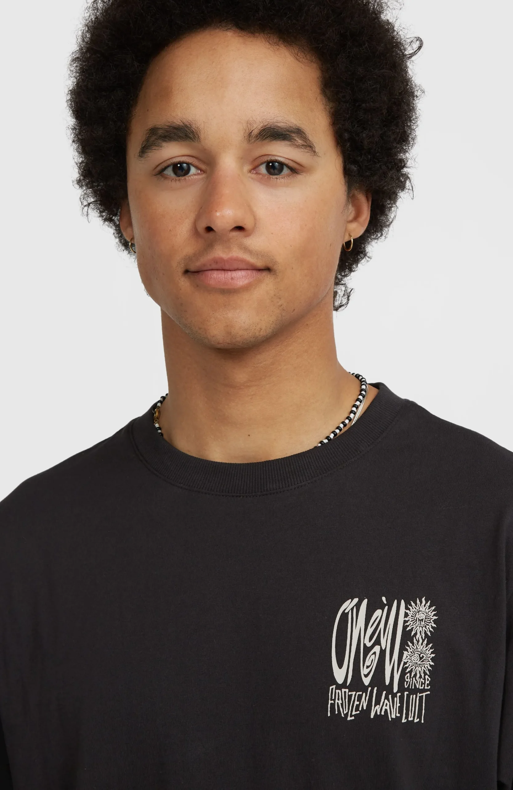 Homme O'Neill T-Shirts|Protection Anti-Uv-HommesT-shirt Surf Heroes Graphic| Noire