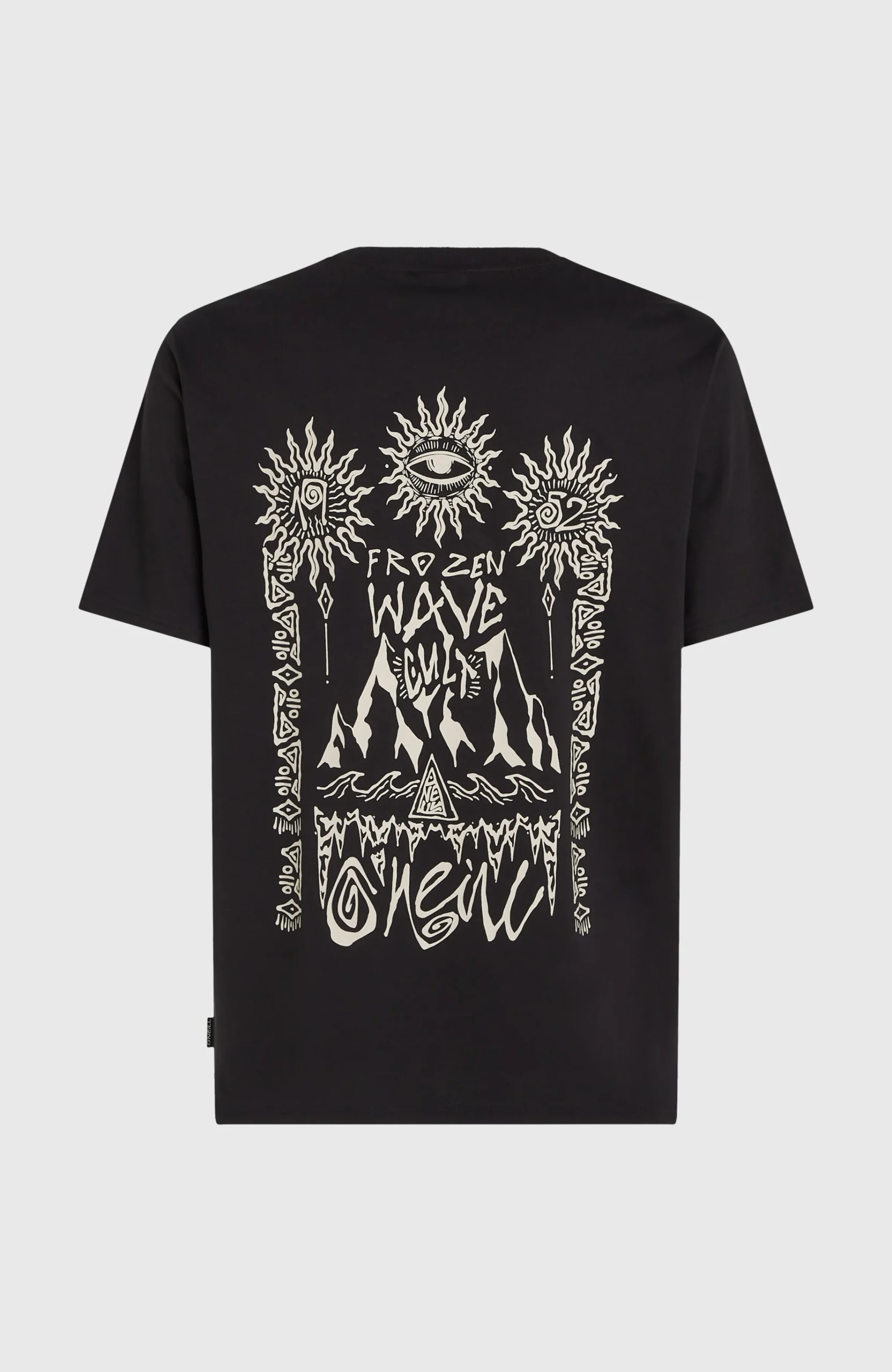 Homme O'Neill T-Shirts|Protection Anti-Uv-HommesT-shirt Surf Heroes Graphic| Noire