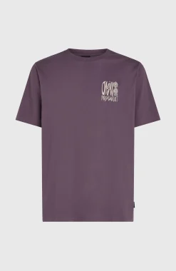 Homme O'Neill T-Shirts|Protection Anti-Uv-HommesT-shirt Surf Heroes Graphic| Violet