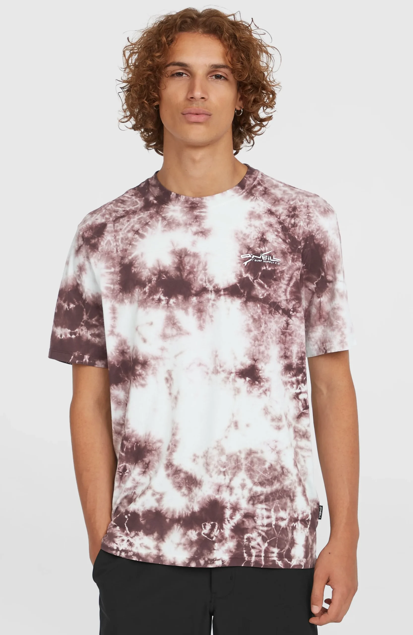 Homme O'Neill T-Shirts|Protection Anti-Uv-HommesT-shirt Tie Dye Graphic| Violet