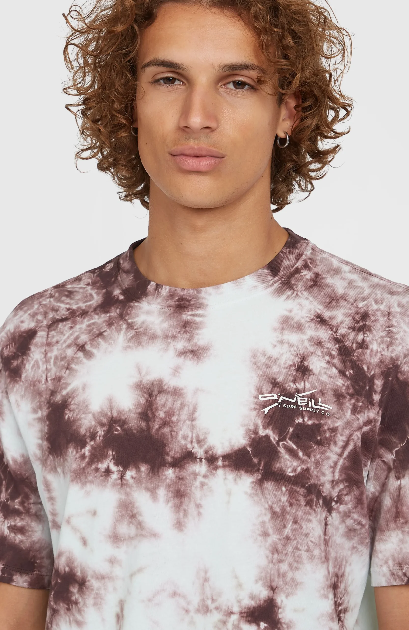 Homme O'Neill T-Shirts|Protection Anti-Uv-HommesT-shirt Tie Dye Graphic| Violet