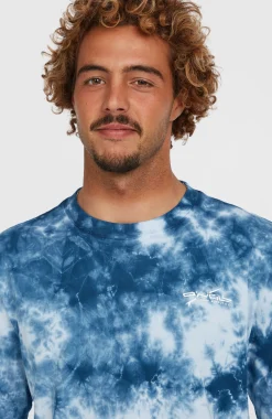 Homme O'Neill T-Shirts|Protection Anti-Uv-HommesT-shirt Tie Dye Graphic| Bleu